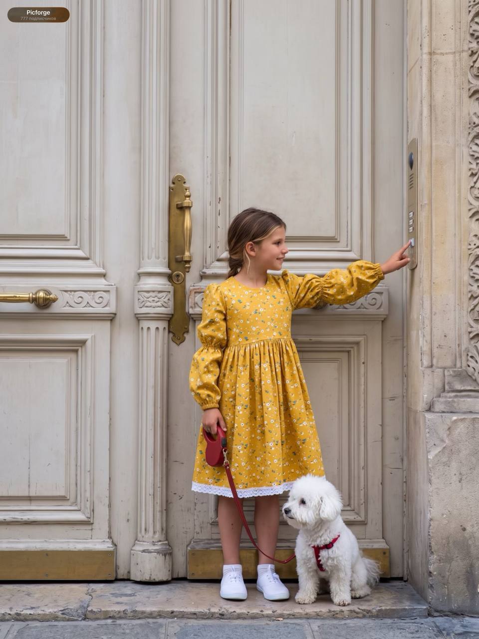 Из фотографии товара - в небольшую детскую фотосессию 💛 — генерация нейросети Picforge